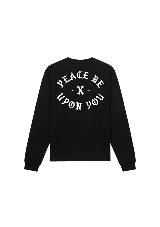 Peace be upon you Long Sleeve - Black
