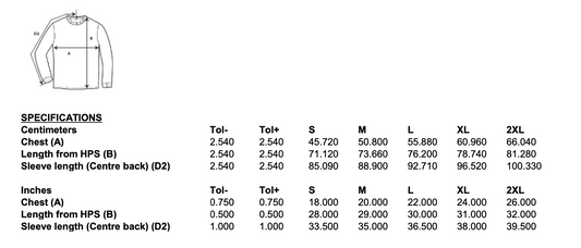 Open Windows Long Sleeve - Black