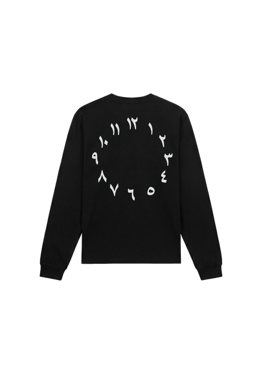 Arabic Dial Long Sleeve - Black