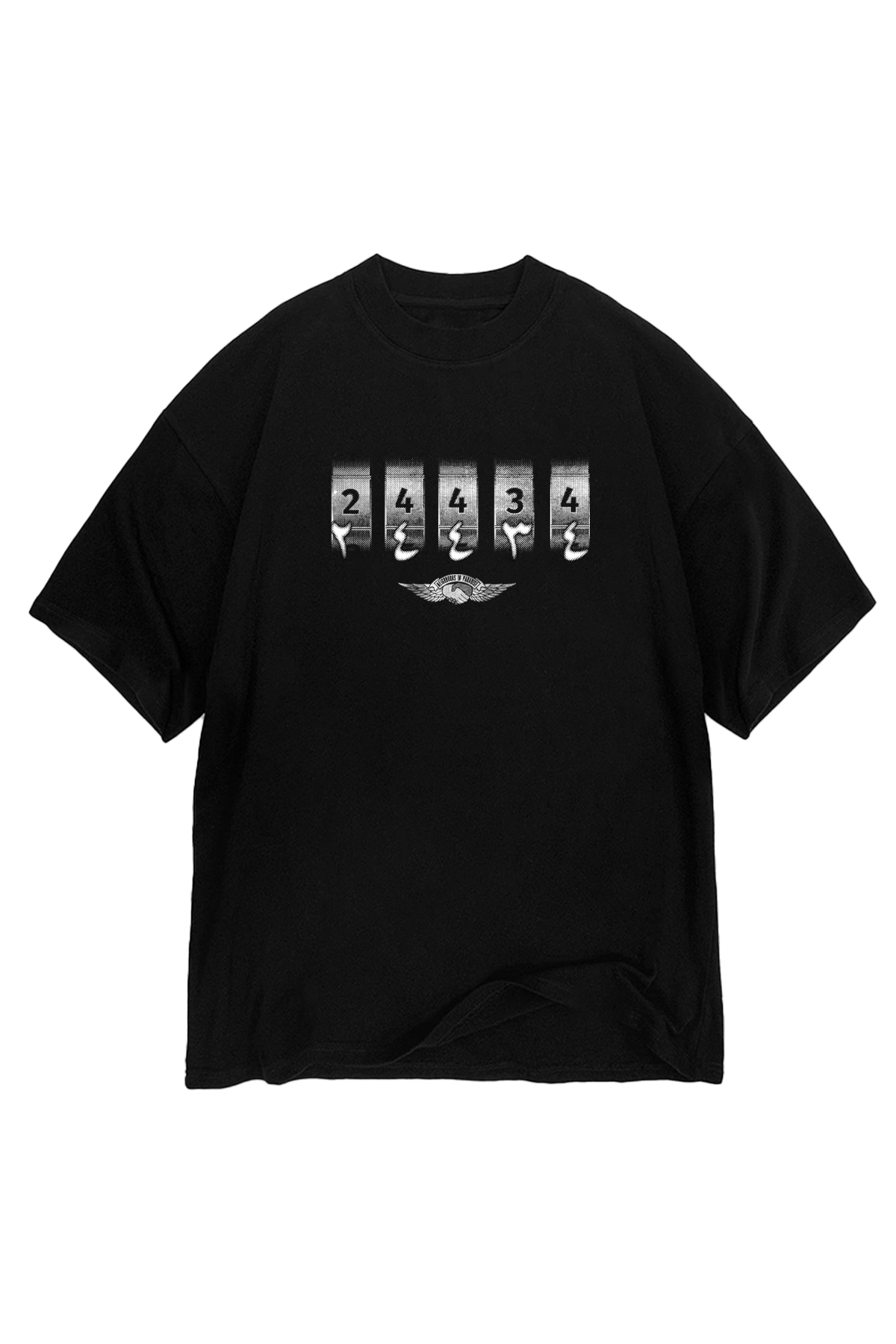 Secret Code To Life - T-shirt - Black