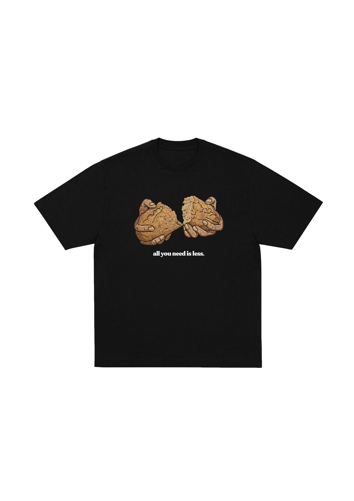 Break Bread T-Shirt  - Black