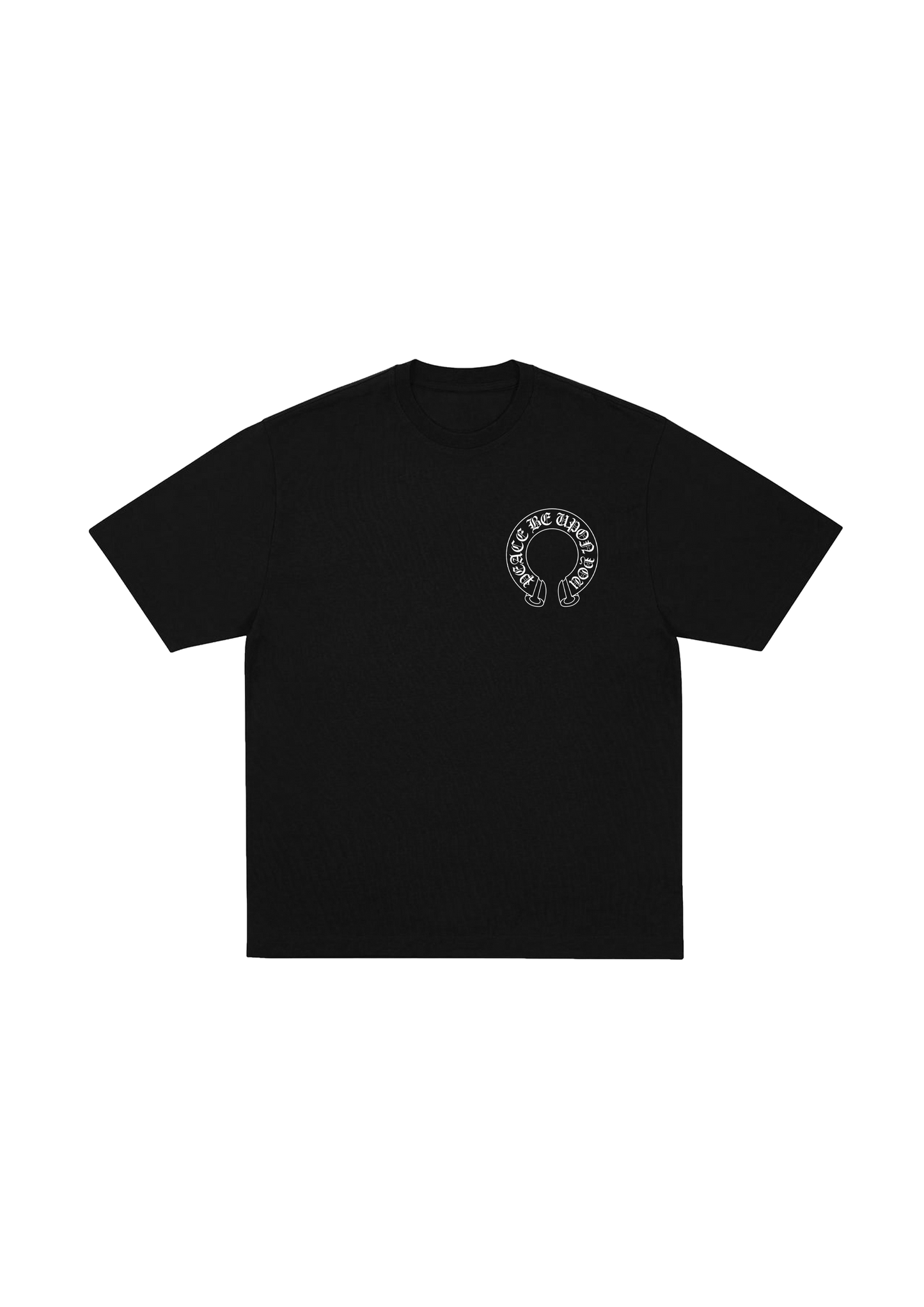 Peaceful Hearts T-Shirt  - Black