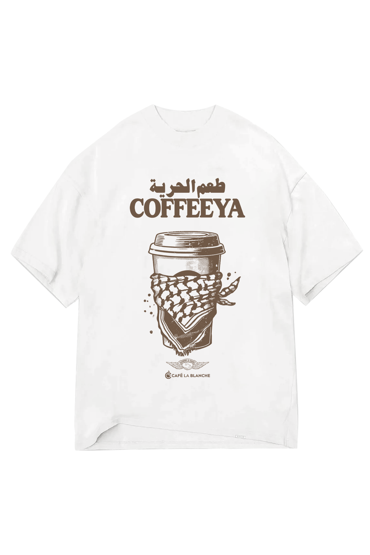 Coffeeya x Café La Blanche T-shirt - White