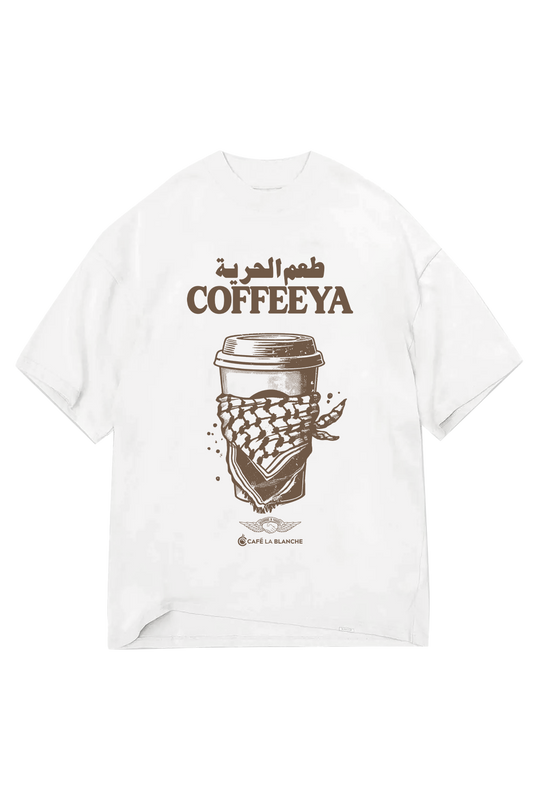 Coffeeya x Café La Blanche T-shirt - White