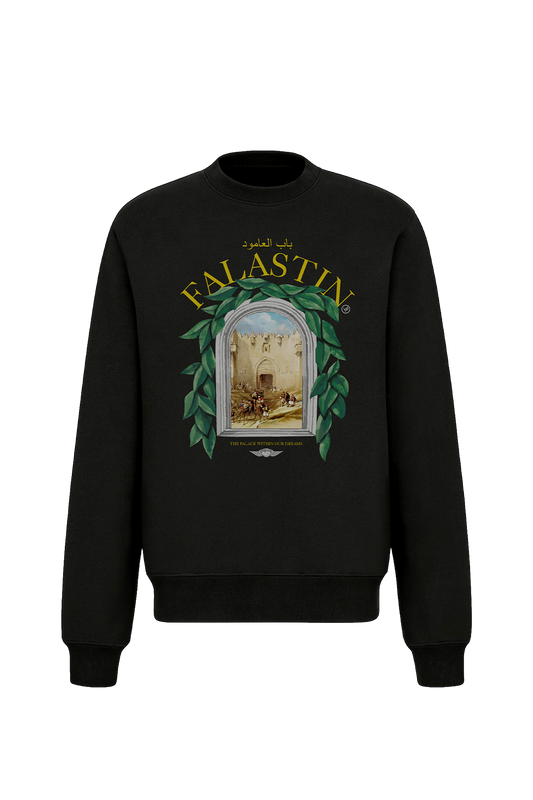 Falastin Sweatshirt - BLACK