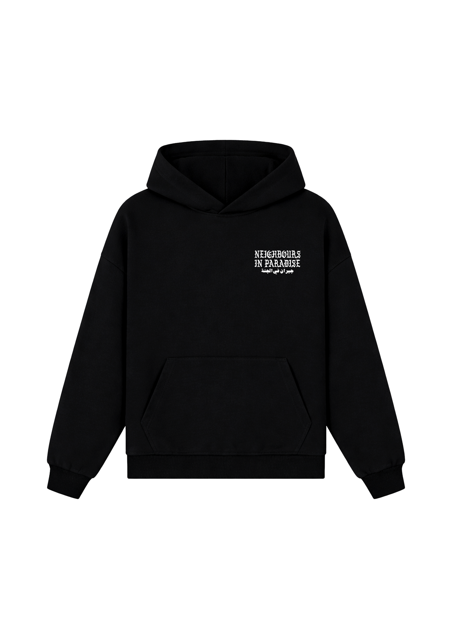 Neighbourhood Hoodie  - Black