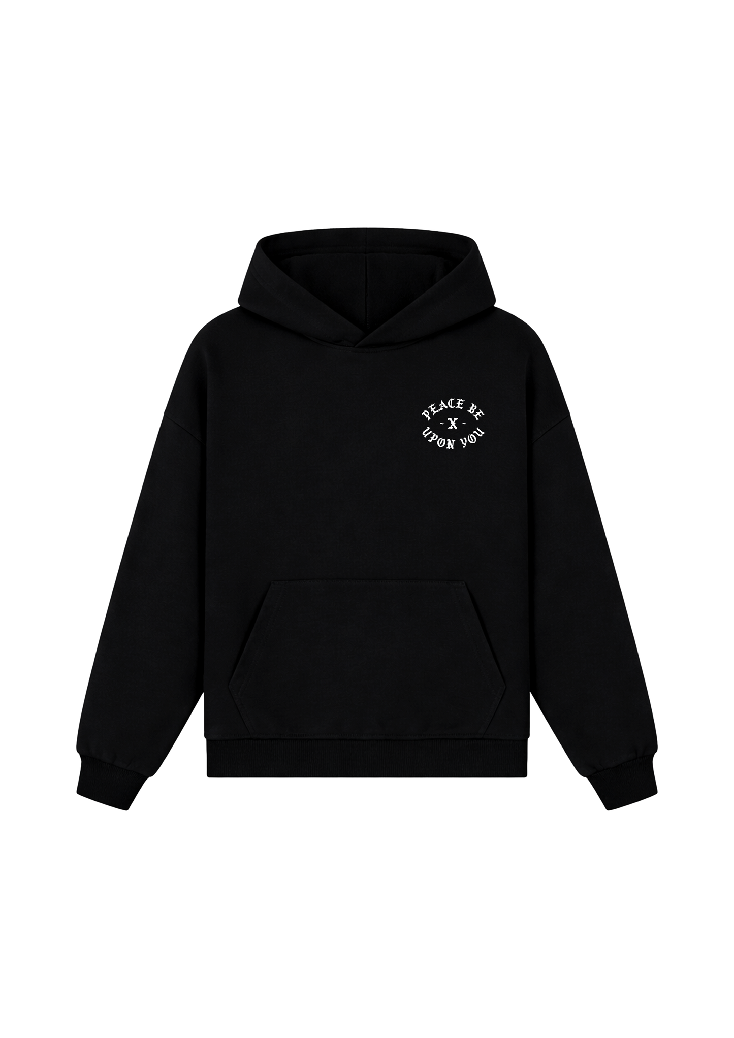 Peace be upon you Hoodie  - Black