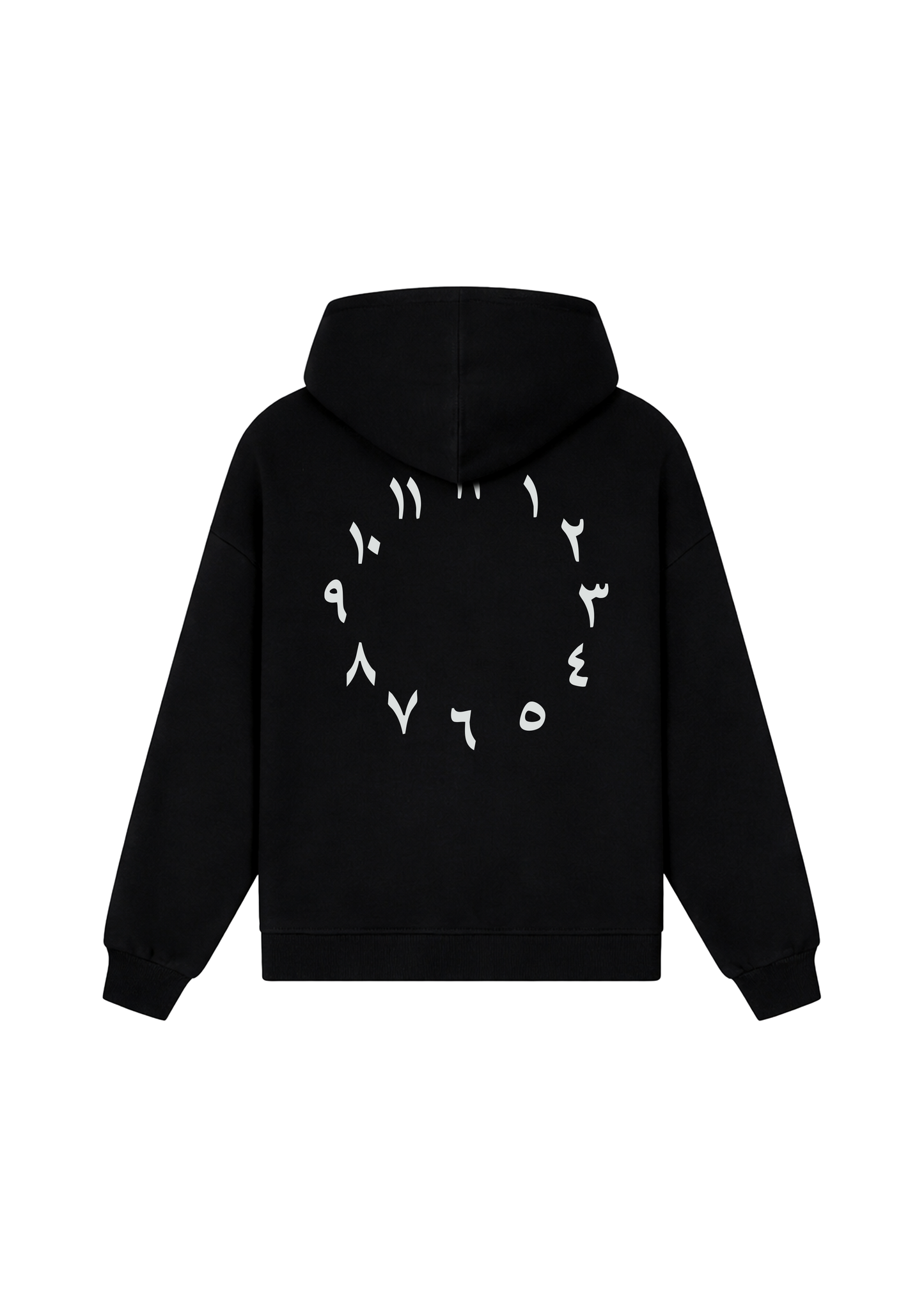 Arabic Dial Hoodie - Black