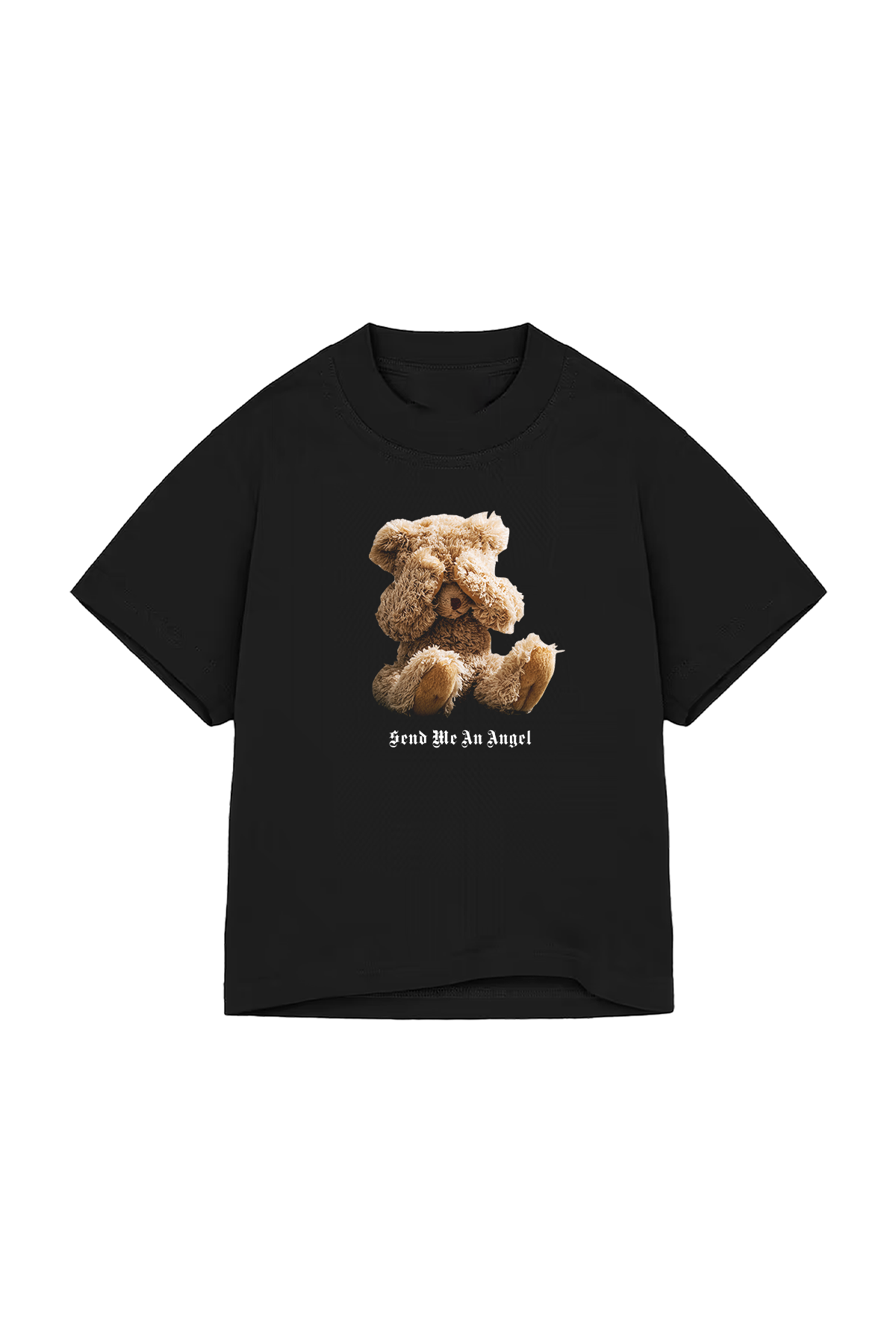 Kids Send Me An Angel T-shirt - Black