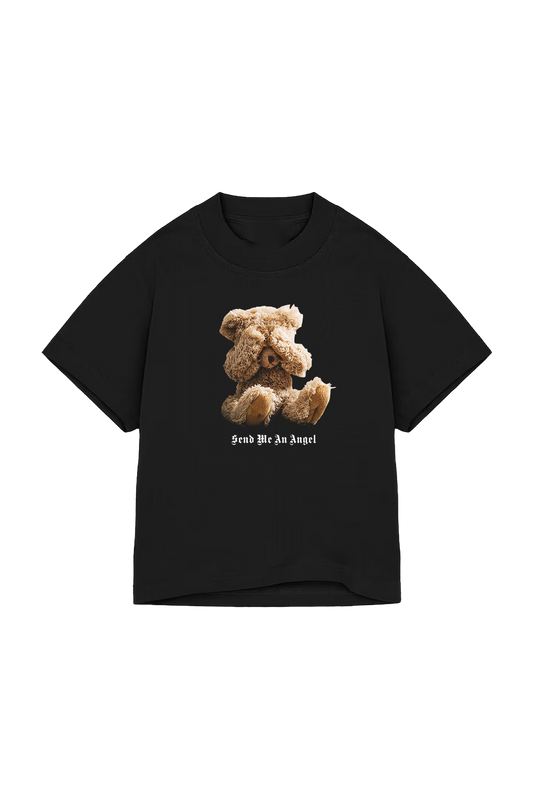 Kids Send Me An Angel T-shirt - Black