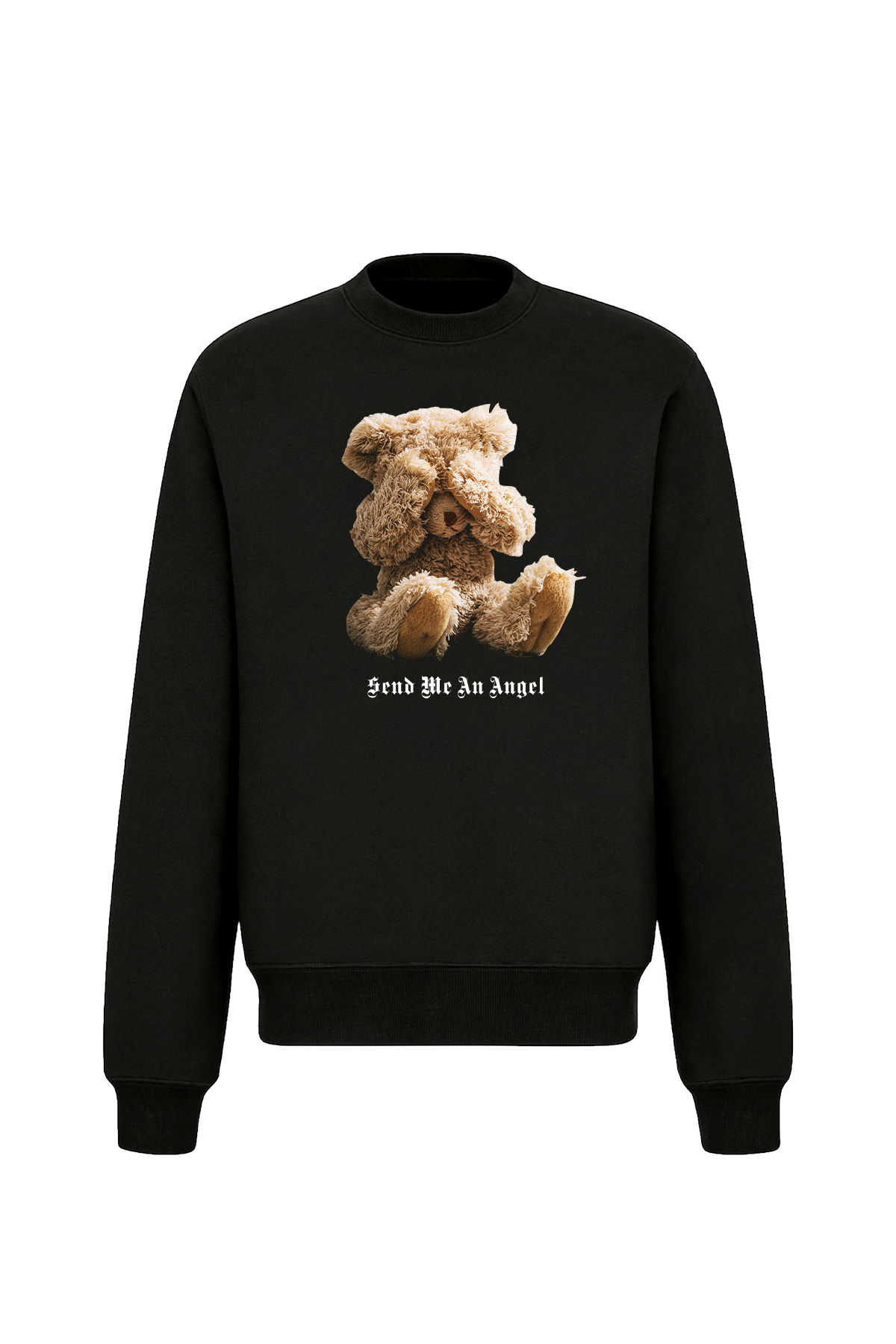 Send Me An Angel Sweatshirt - Black