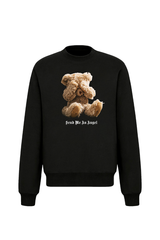 Send Me An Angel Sweatshirt - Black