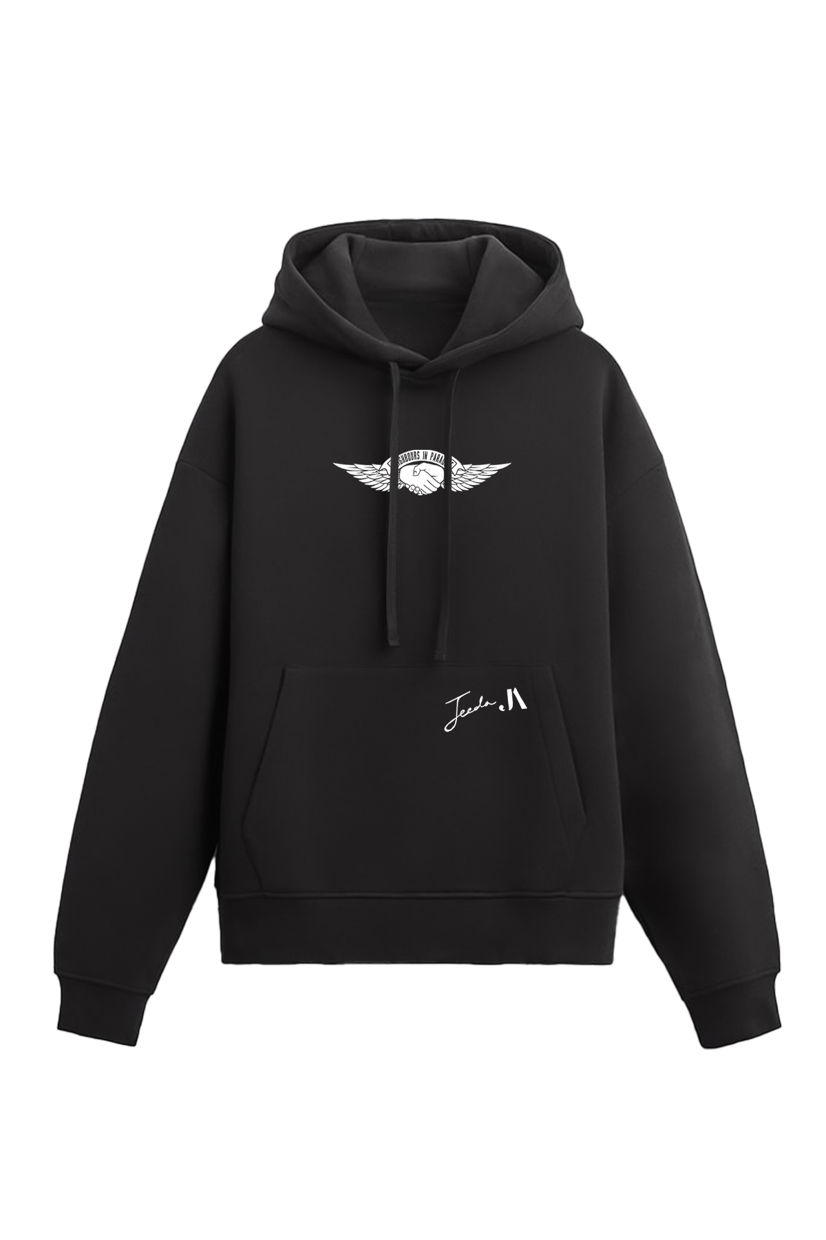 The Road To Damascus Hoodie - Black