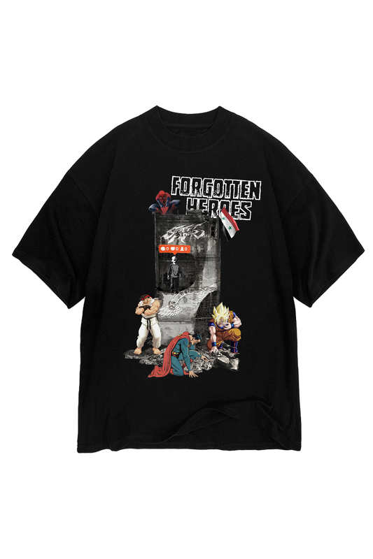 Forgotten Heroes T-shirt - Black