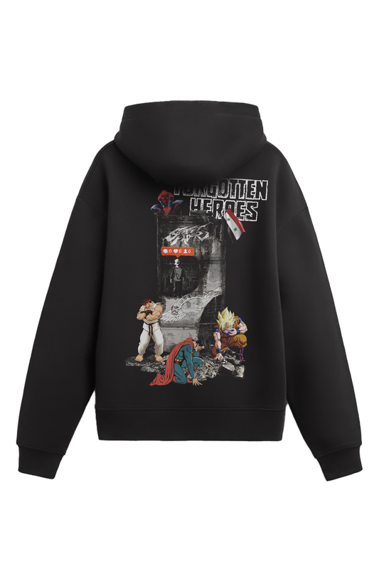 Forgotten Heroes Hoodie - Black