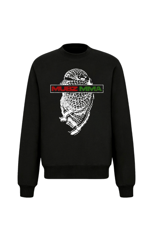 MUBZ MMA Palestinian Heroes Sweatshirt - Black