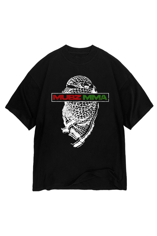 MUBZ MMA Palestinian Heroes T-shirt - Black