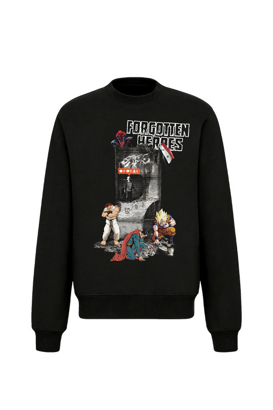 Forgotten Heroes Sweatshirt - Black